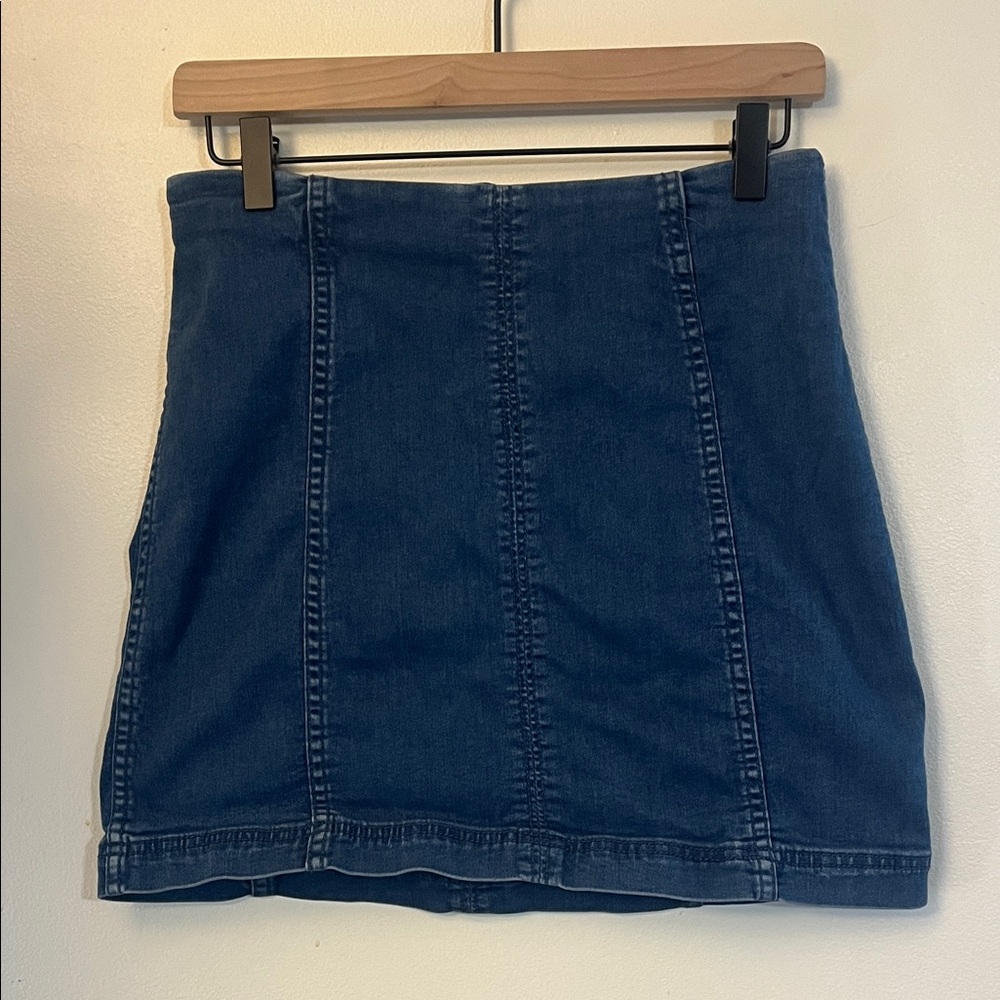 Free People Denim Skirt